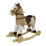 cavalli a dondolo in legno